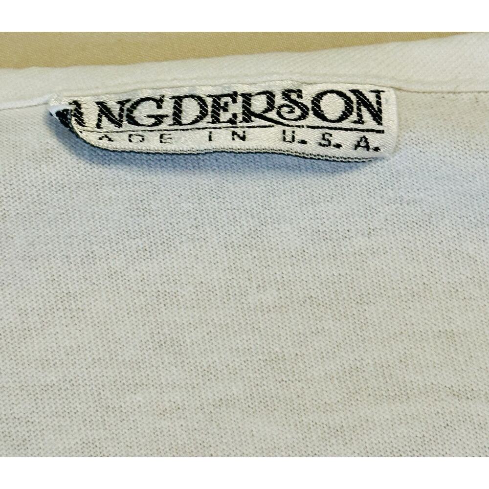 Vintage Y2K Denim Grandma Style Western T-shirt Size XL Anderson - Picture 7 of 10